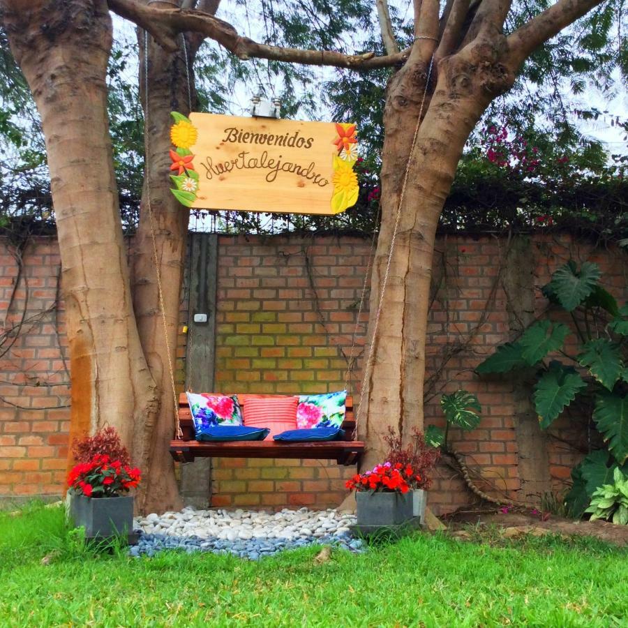 Huertalejandro Restaurante Campestre Y Hospedaje เซียเนกียา ภายนอก รูปภาพ